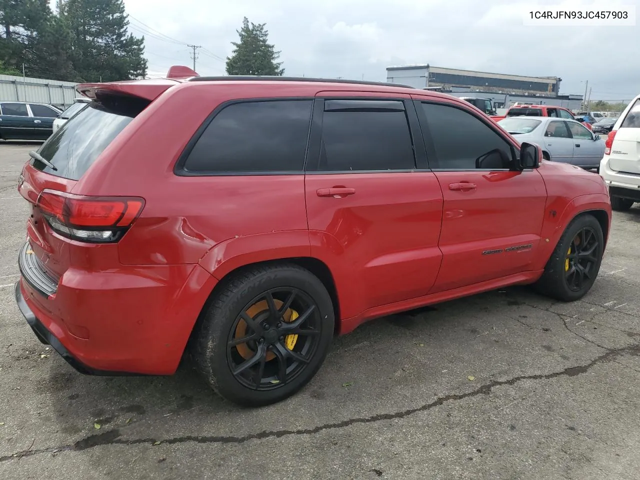 2018 Jeep Grand Cherokee Trackhawk VIN: 1C4RJFN93JC457903 Lot: 73114914