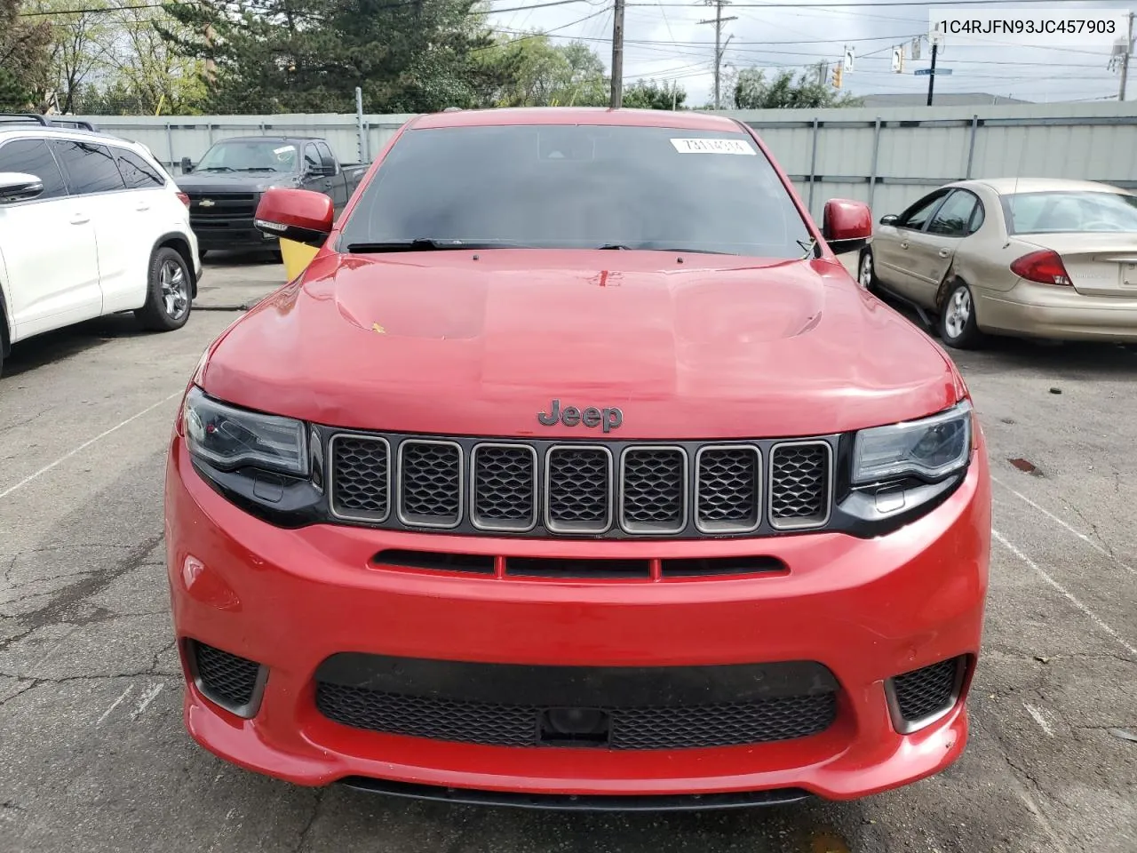 1C4RJFN93JC457903 2018 Jeep Grand Cherokee Trackhawk