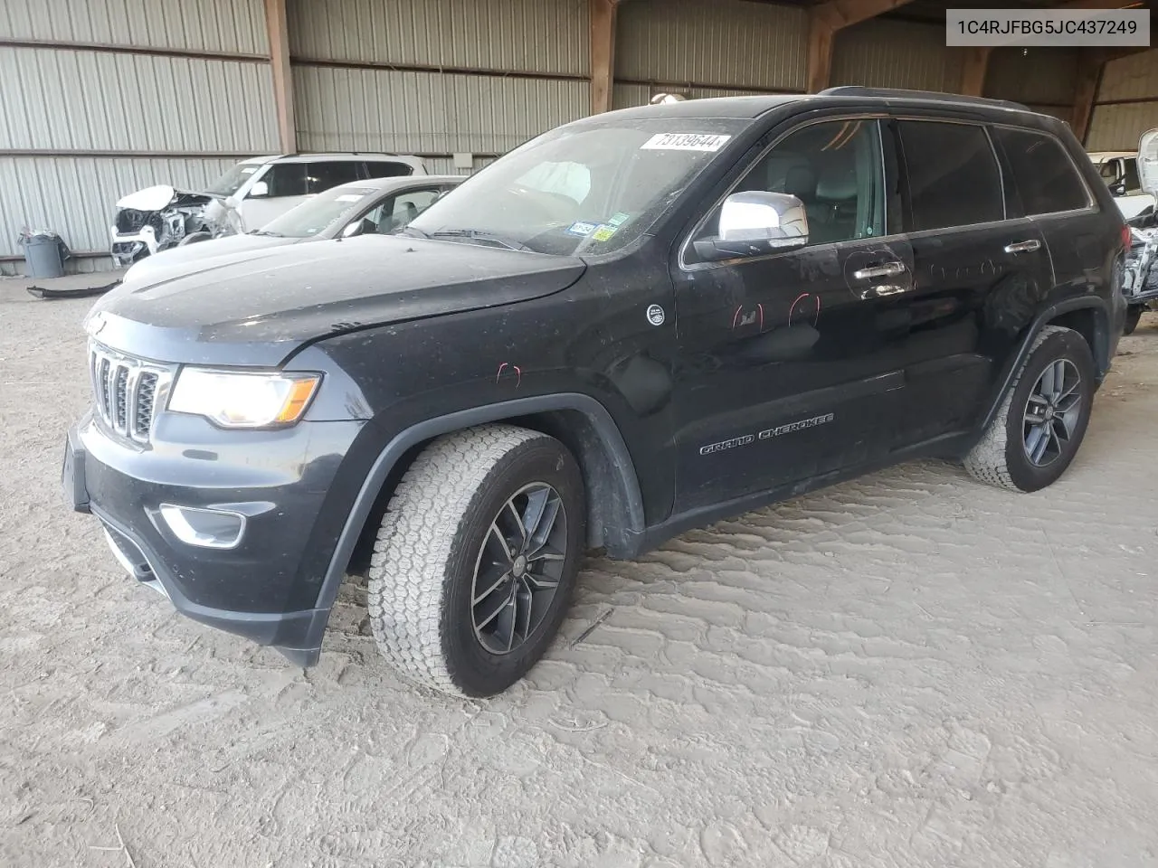 1C4RJFBG5JC437249 2018 Jeep Grand Cherokee Limited