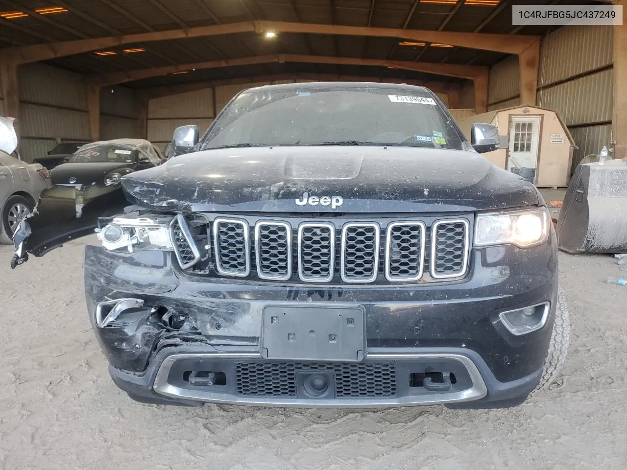 2018 Jeep Grand Cherokee Limited VIN: 1C4RJFBG5JC437249 Lot: 73139644