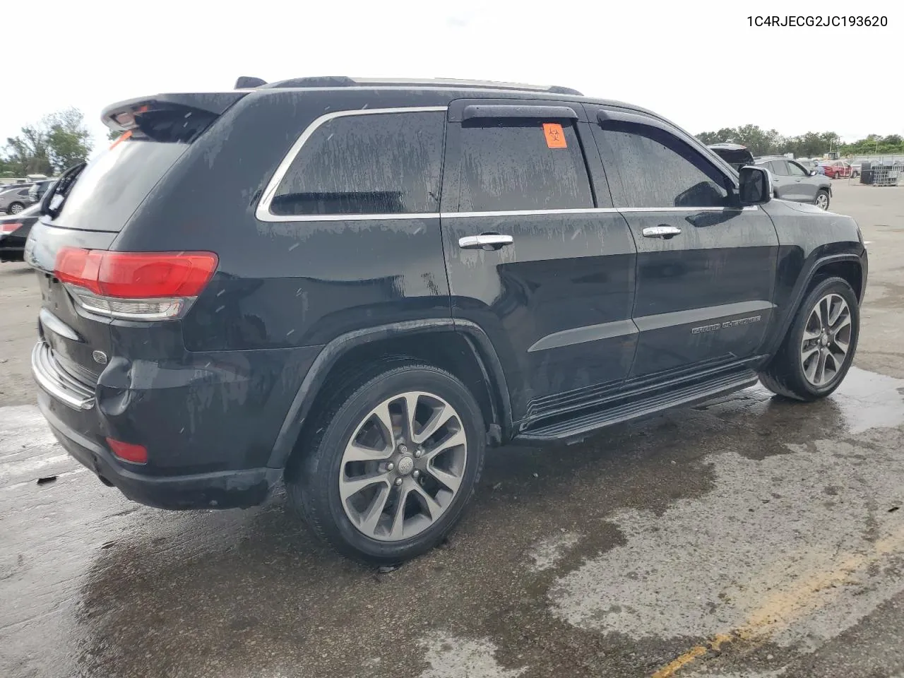 2018 Jeep Grand Cherokee Overland VIN: 1C4RJECG2JC193620 Lot: 73143474