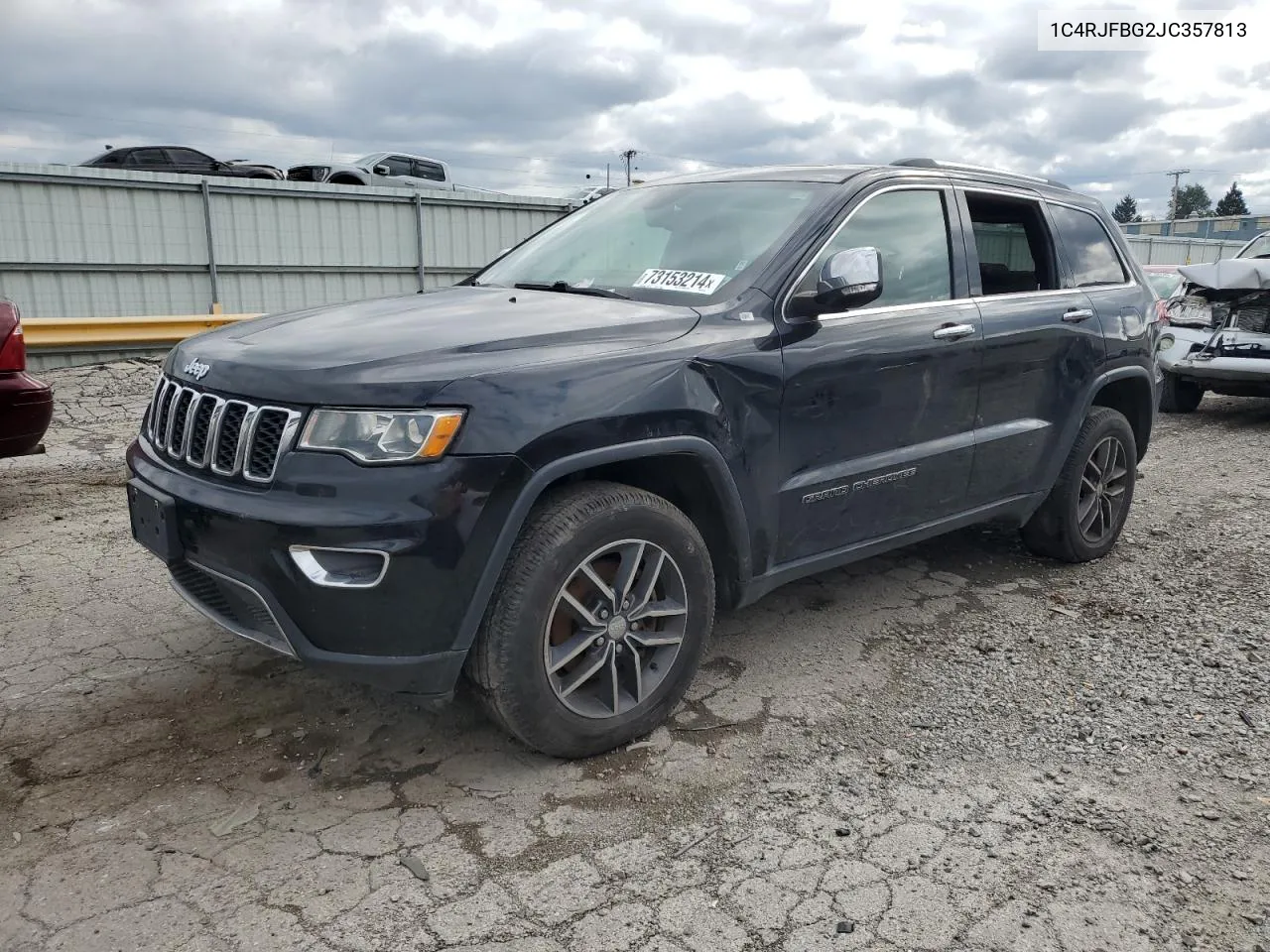 2018 Jeep Grand Cherokee Limited VIN: 1C4RJFBG2JC357813 Lot: 73153214