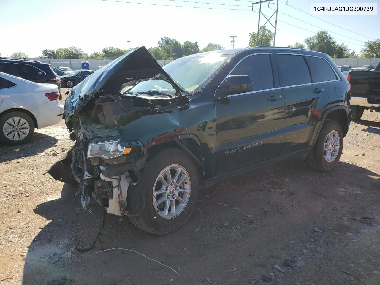 2018 Jeep Grand Cherokee Laredo VIN: 1C4RJEAG1JC300739 Lot: 73162764