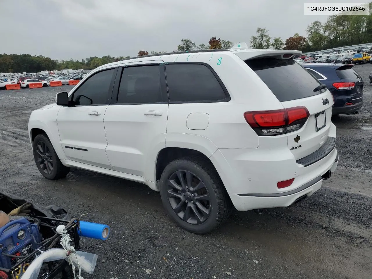 2018 Jeep Grand Cherokee Overland VIN: 1C4RJFCG8JC102646 Lot: 73217794