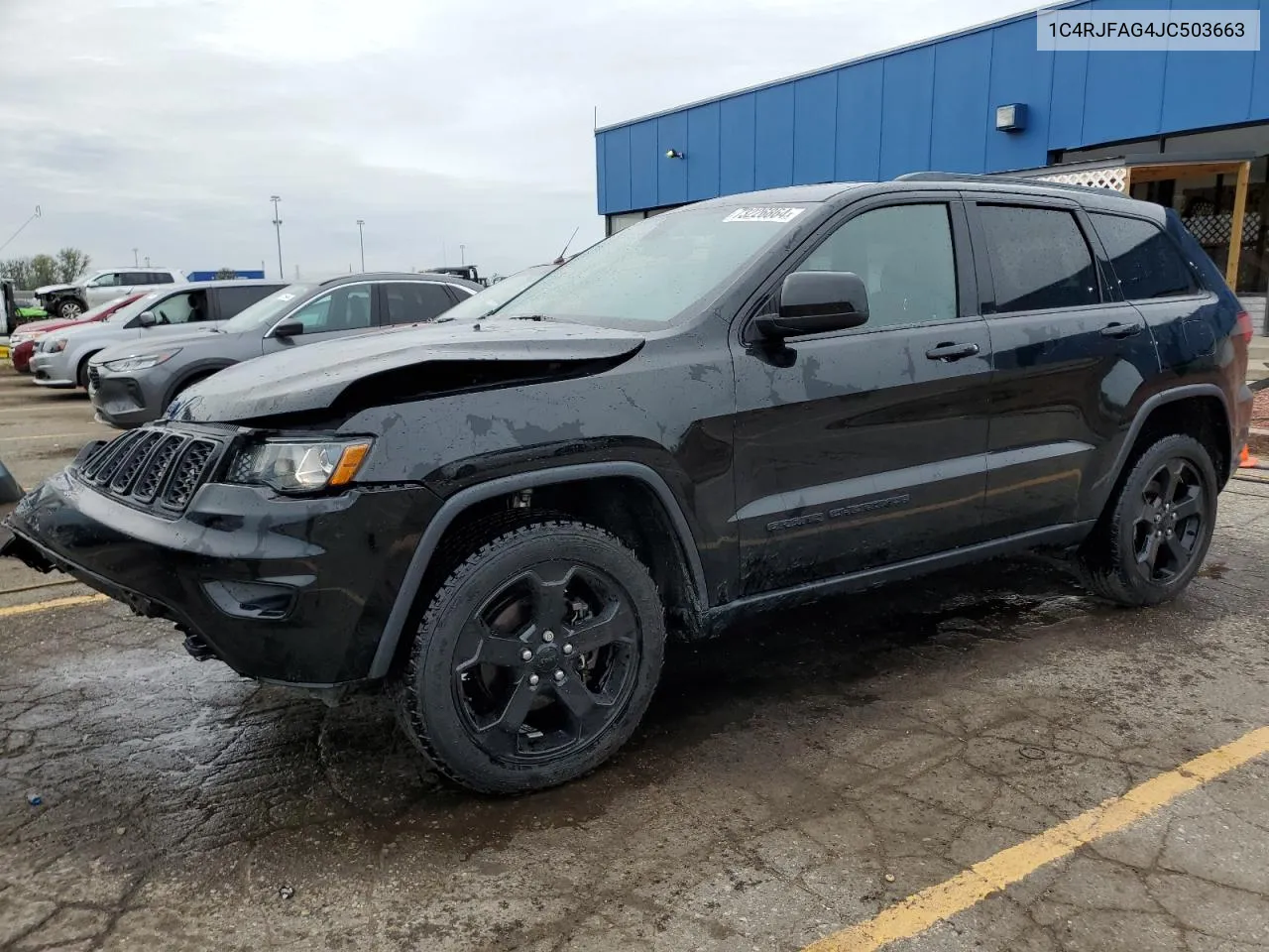 2018 Jeep Grand Cherokee Laredo VIN: 1C4RJFAG4JC503663 Lot: 73226864