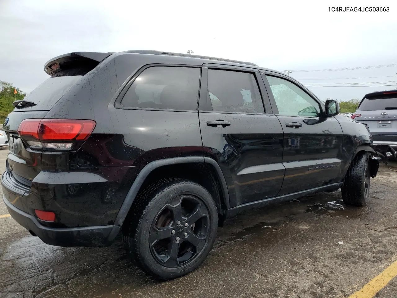 2018 Jeep Grand Cherokee Laredo VIN: 1C4RJFAG4JC503663 Lot: 73226864