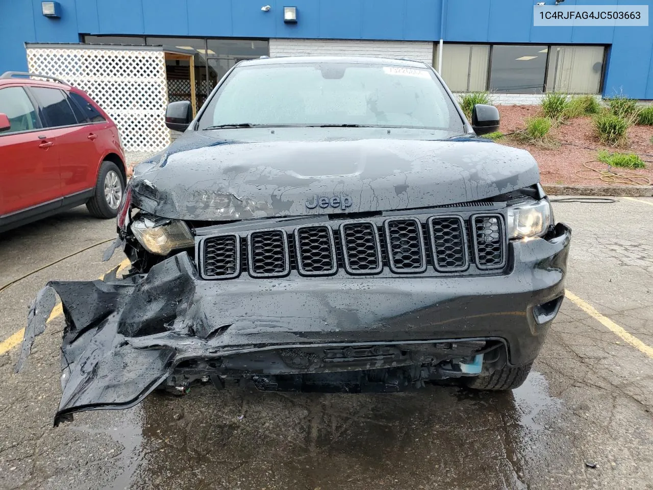 2018 Jeep Grand Cherokee Laredo VIN: 1C4RJFAG4JC503663 Lot: 73226864