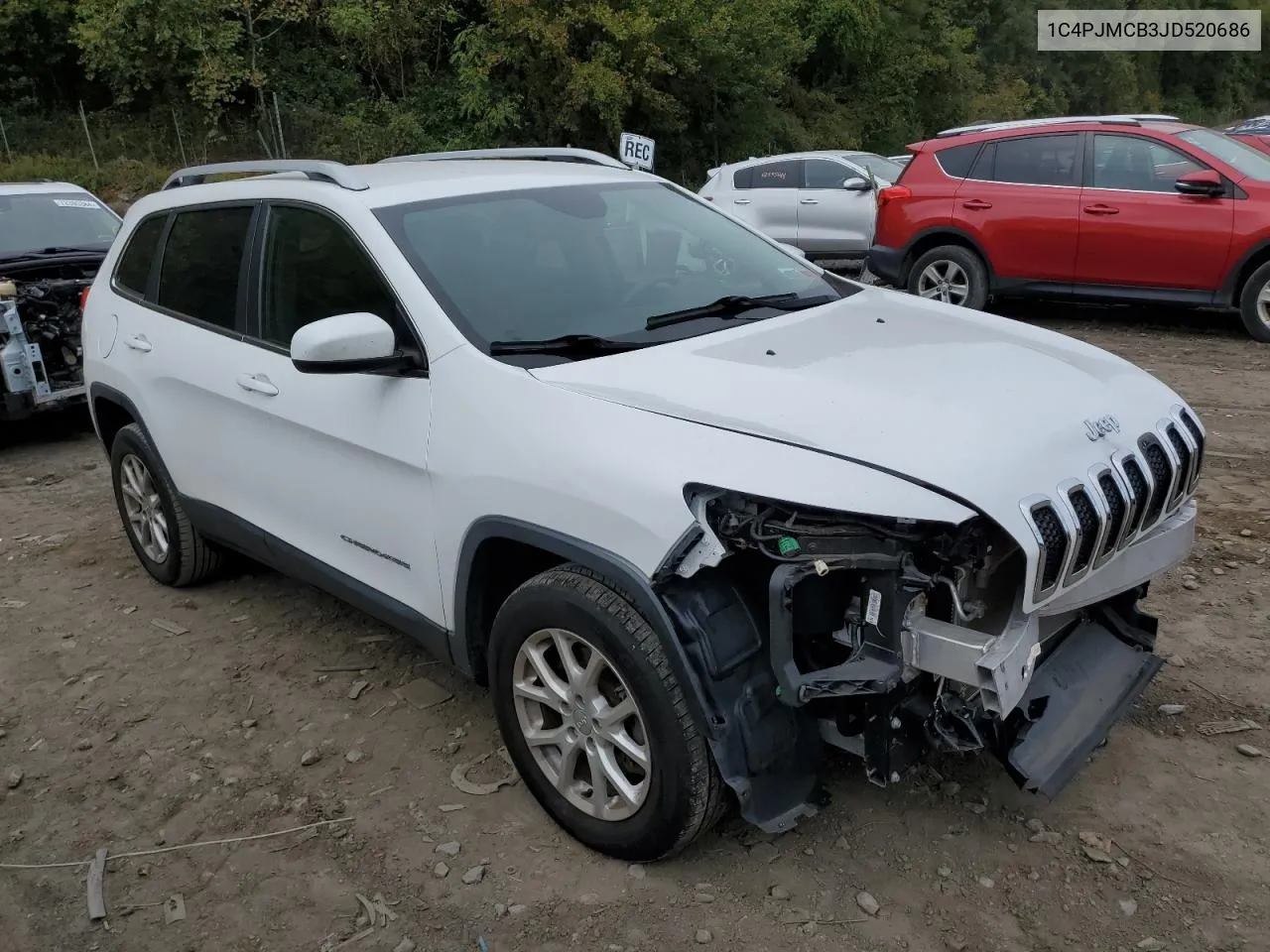 2018 Jeep Cherokee Latitude VIN: 1C4PJMCB3JD520686 Lot: 73319594