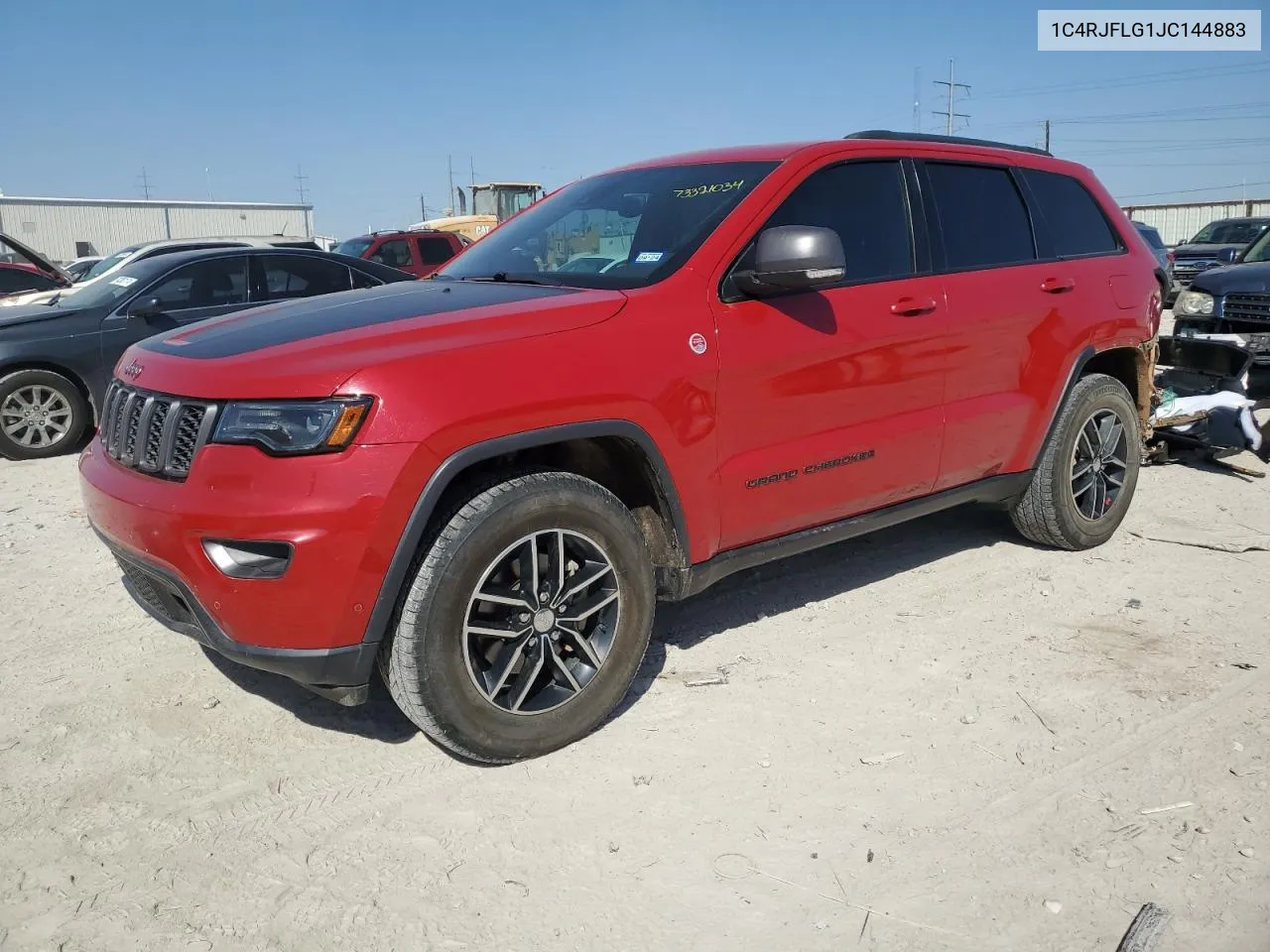 1C4RJFLG1JC144883 2018 Jeep Grand Cherokee Trailhawk