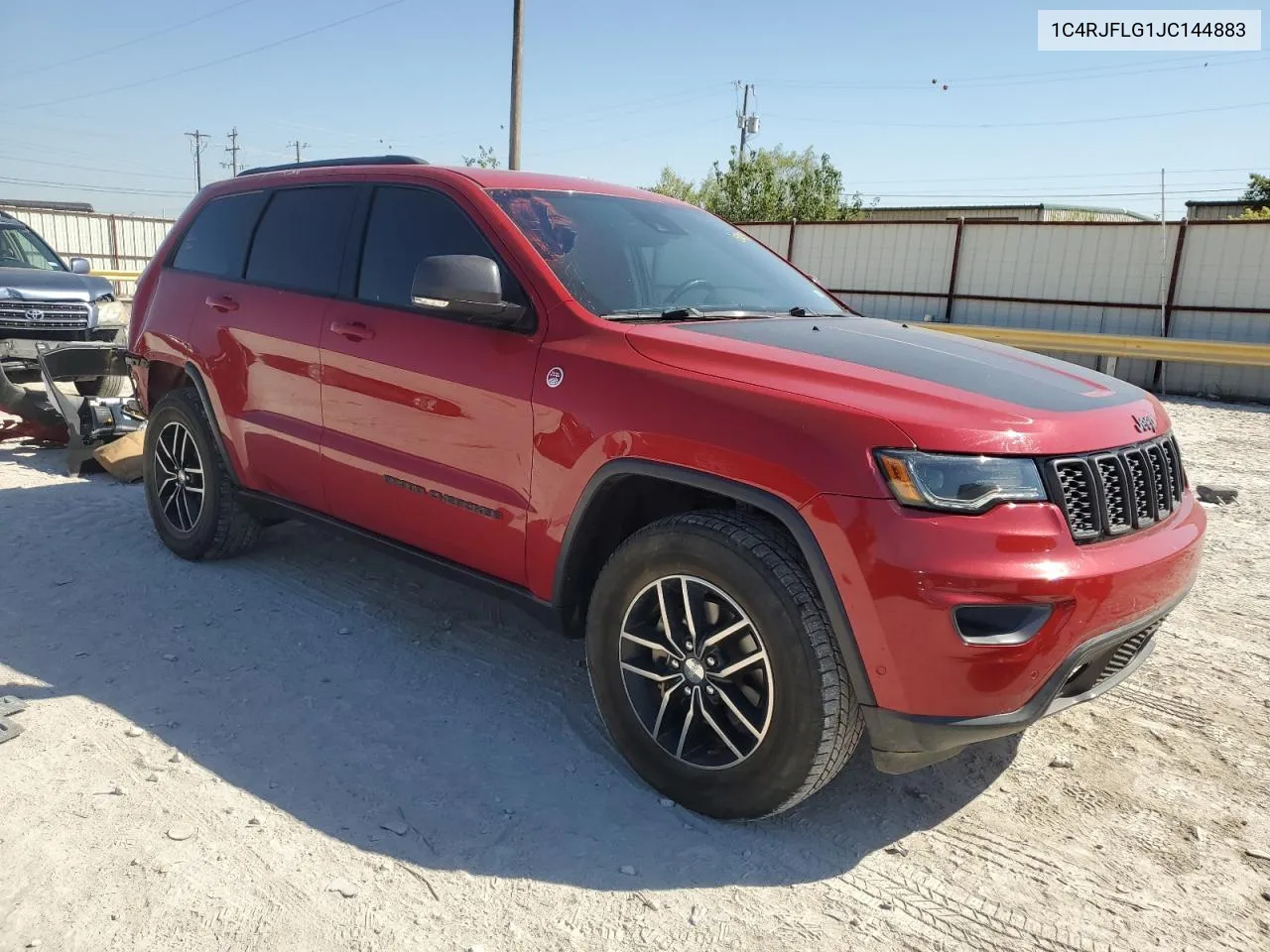 2018 Jeep Grand Cherokee Trailhawk VIN: 1C4RJFLG1JC144883 Lot: 73321034