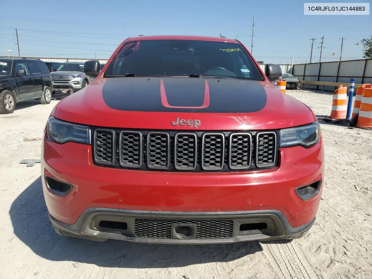 2018 Jeep Grand Cherokee Trailhawk VIN: 1C4RJFLG1JC144883 Lot: 73321034