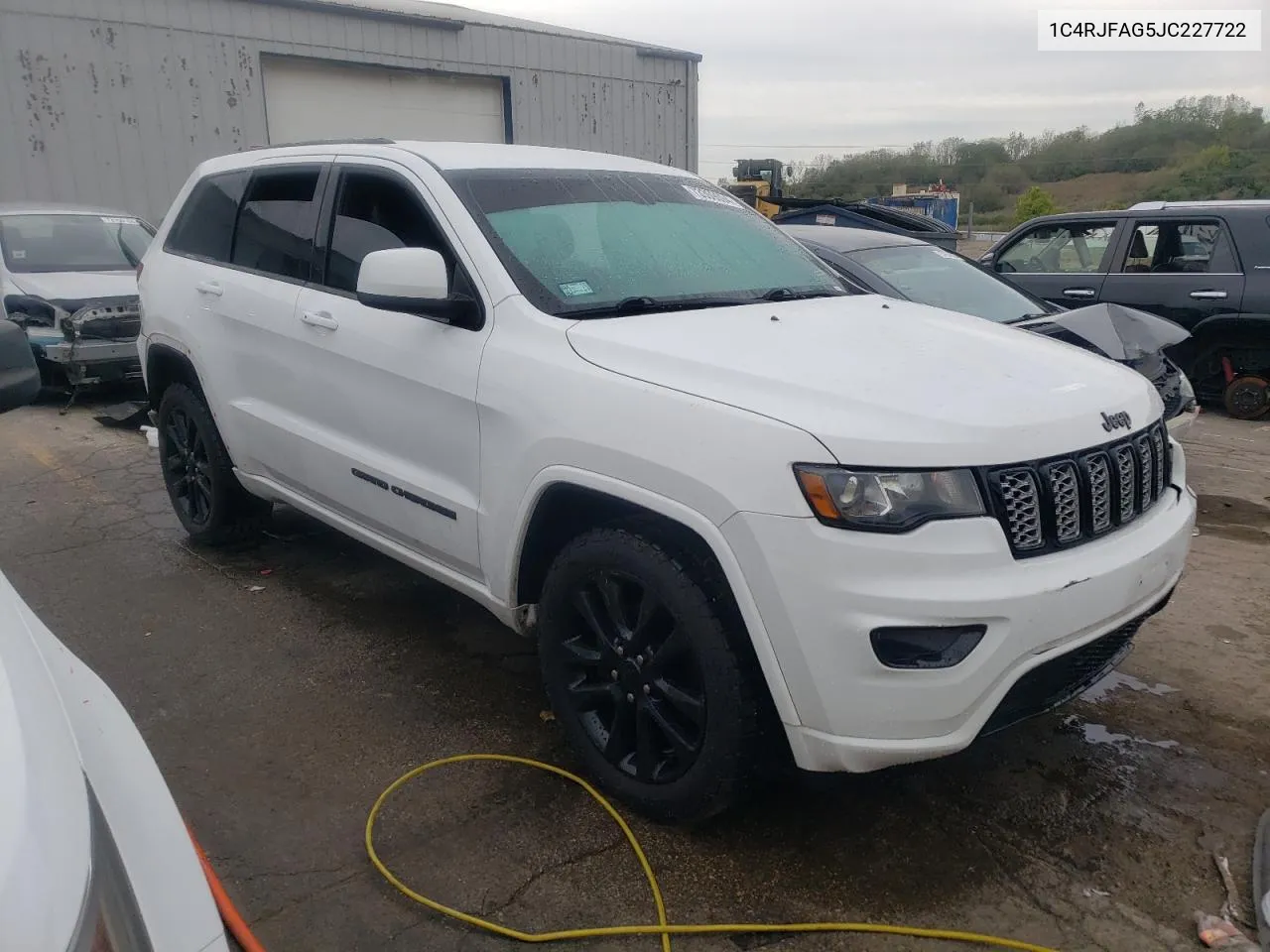 2018 Jeep Grand Cherokee Laredo VIN: 1C4RJFAG5JC227722 Lot: 73369094