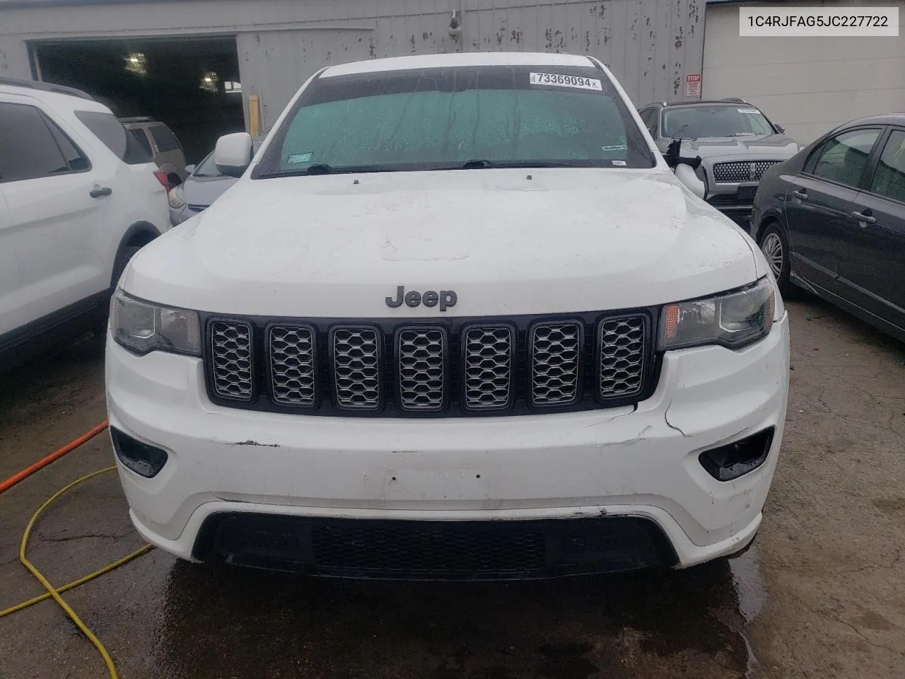 2018 Jeep Grand Cherokee Laredo VIN: 1C4RJFAG5JC227722 Lot: 73369094