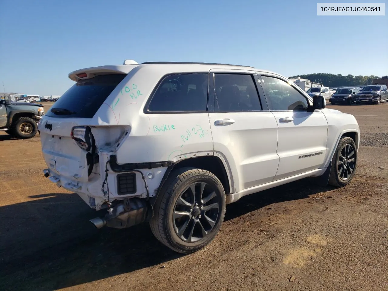 1C4RJEAG1JC460541 2018 Jeep Grand Cherokee Laredo