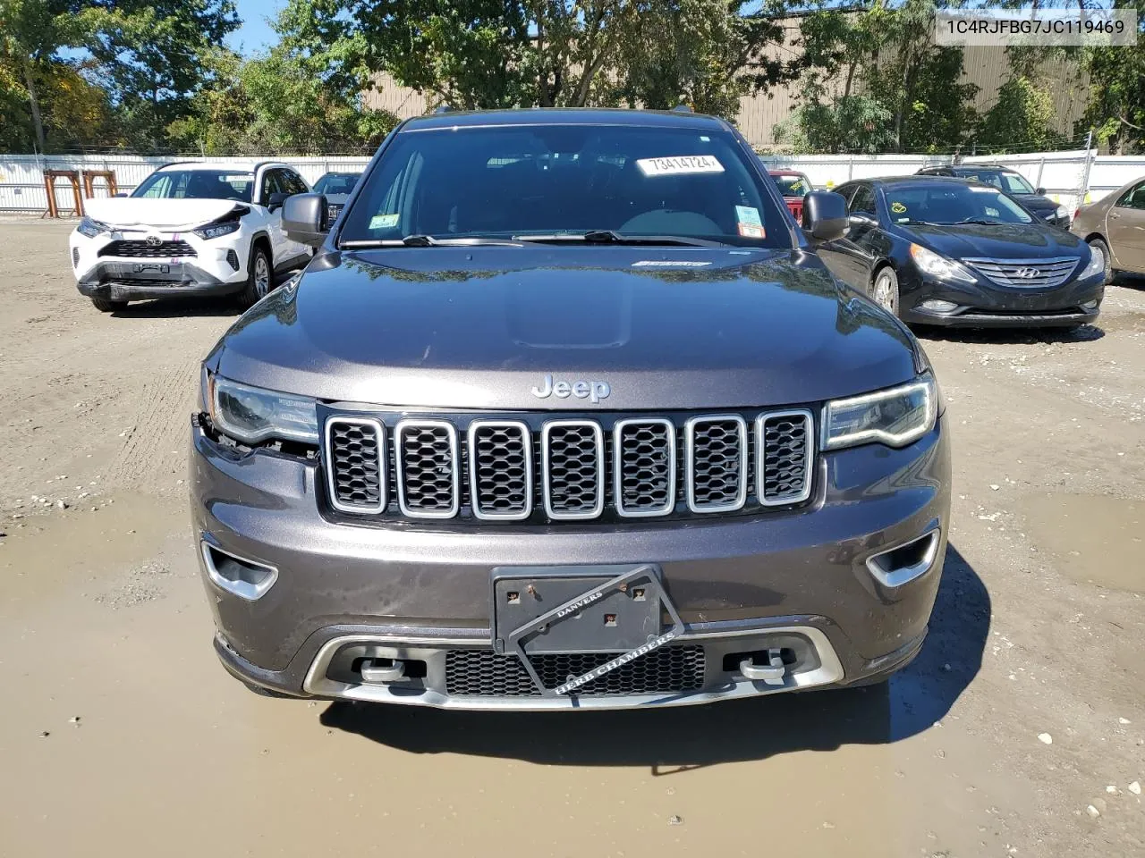 2018 Jeep Grand Cherokee Limited VIN: 1C4RJFBG7JC119469 Lot: 73414724