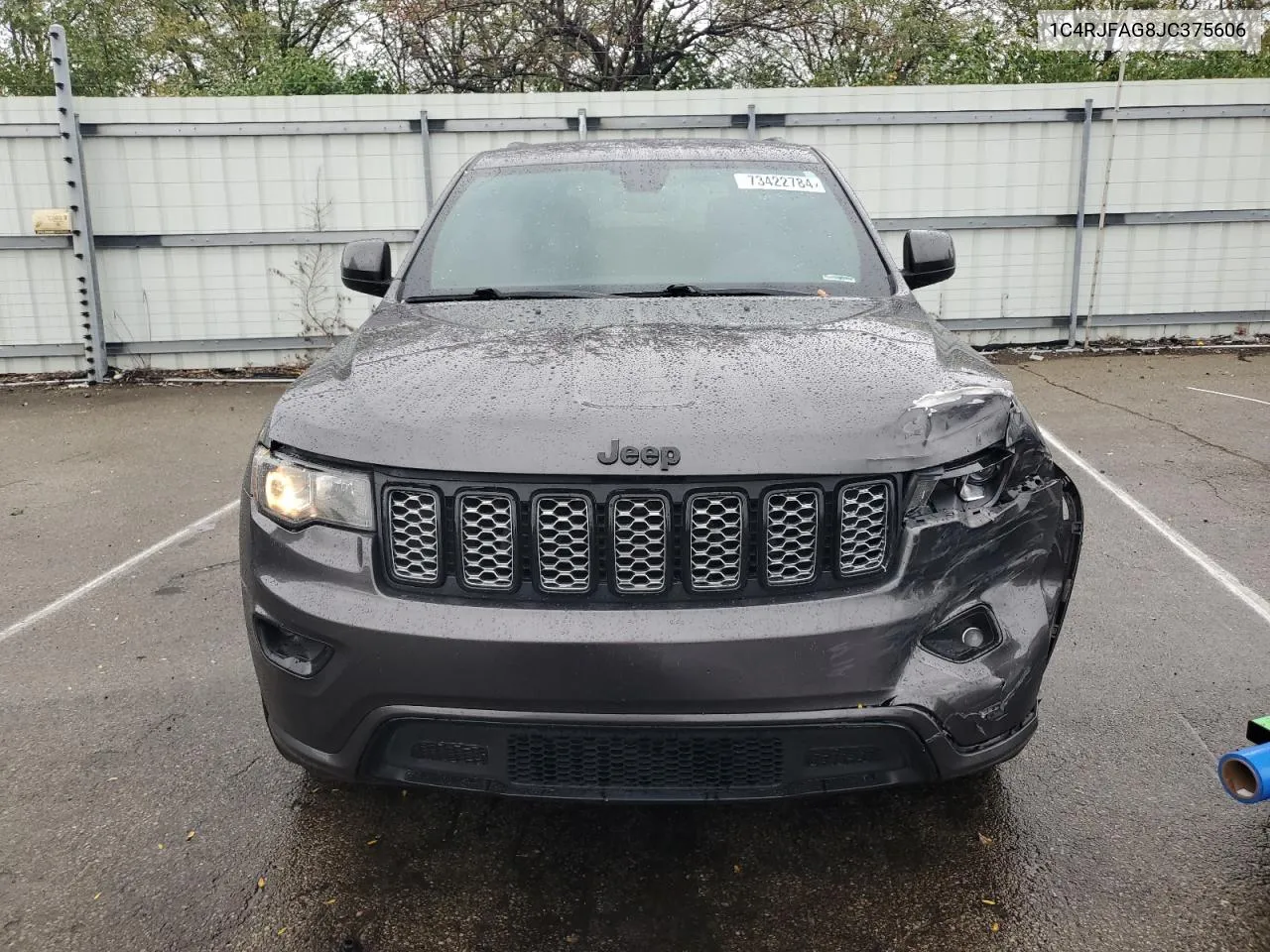 2018 Jeep Grand Cherokee Laredo VIN: 1C4RJFAG8JC375606 Lot: 73422784