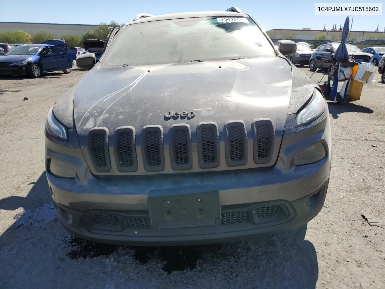 2018 Jeep Cherokee Latitude Plus VIN: 1C4PJMLX7JD515602 Lot: 73433124