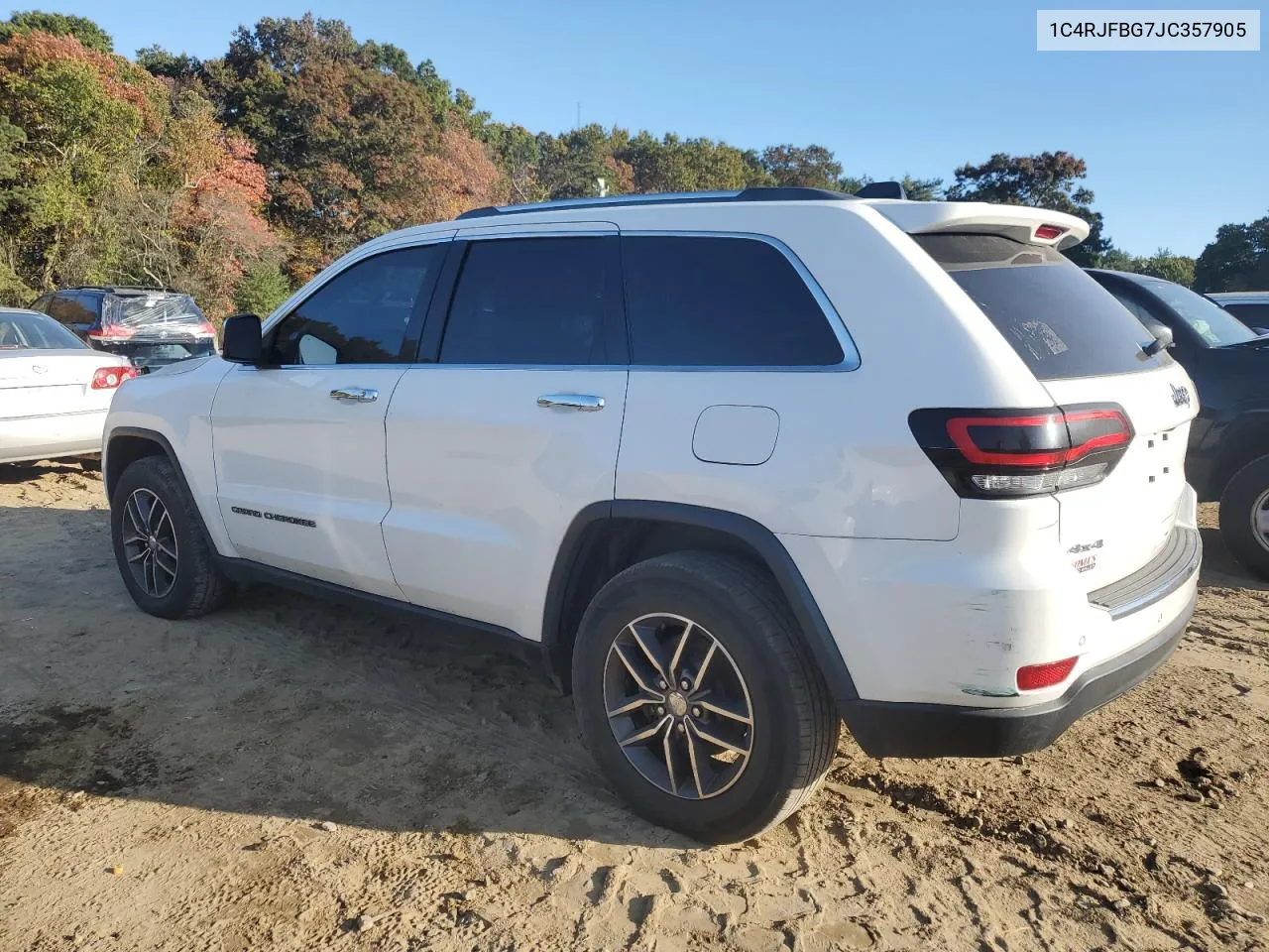 2018 Jeep Grand Cherokee Limited VIN: 1C4RJFBG7JC357905 Lot: 73470134