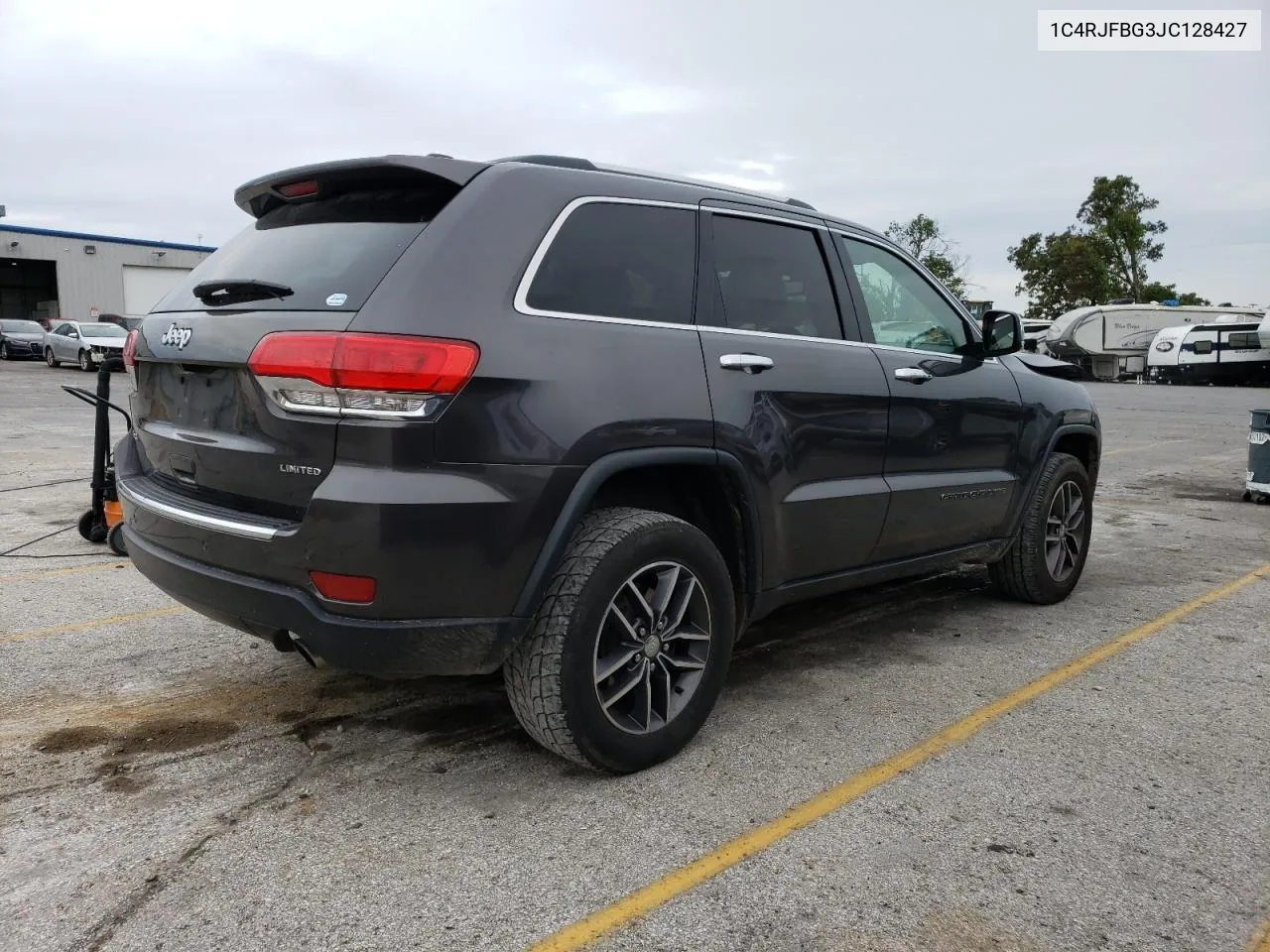 2018 Jeep Grand Cherokee Limited VIN: 1C4RJFBG3JC128427 Lot: 73473044