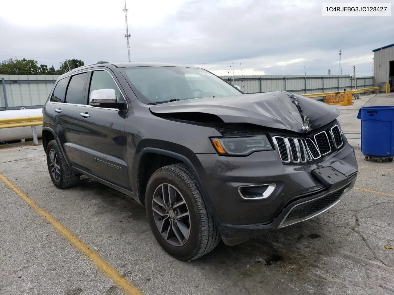 2018 Jeep Grand Cherokee Limited VIN: 1C4RJFBG3JC128427 Lot: 73473044