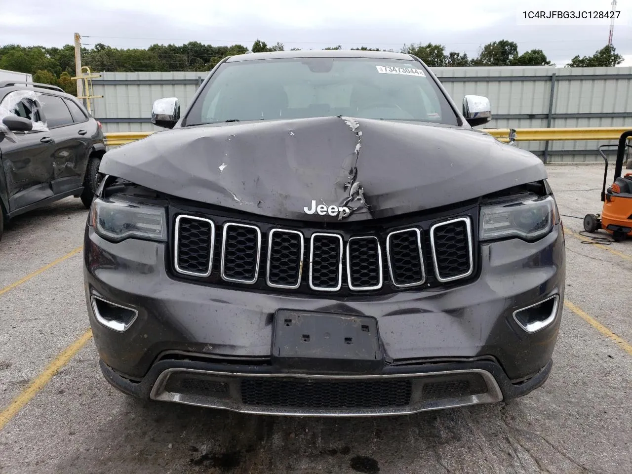 2018 Jeep Grand Cherokee Limited VIN: 1C4RJFBG3JC128427 Lot: 73473044