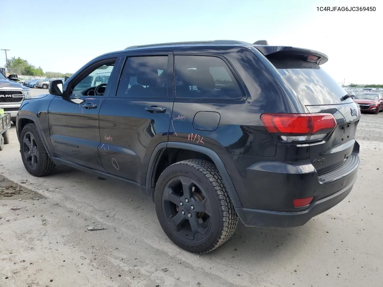 2018 Jeep Grand Cherokee Laredo VIN: 1C4RJFAG6JC369450 Lot: 73480144