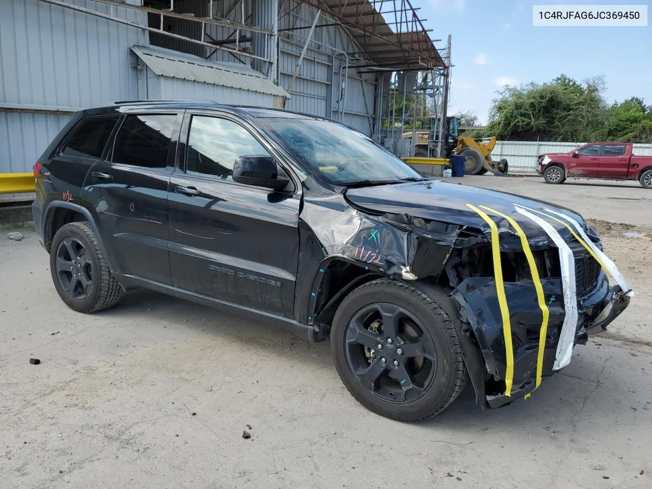 2018 Jeep Grand Cherokee Laredo VIN: 1C4RJFAG6JC369450 Lot: 73480144