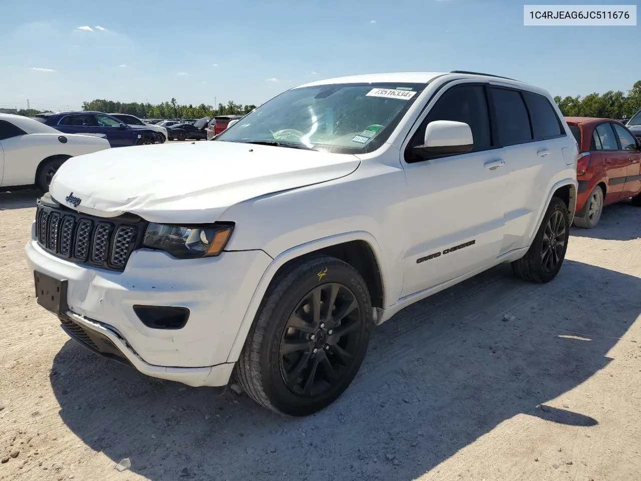 1C4RJEAG6JC511676 2018 Jeep Grand Cherokee Laredo