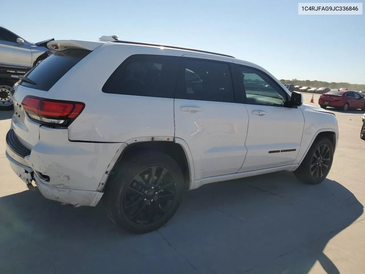 2018 Jeep Grand Cherokee Laredo VIN: 1C4RJFAG9JC336846 Lot: 73552064