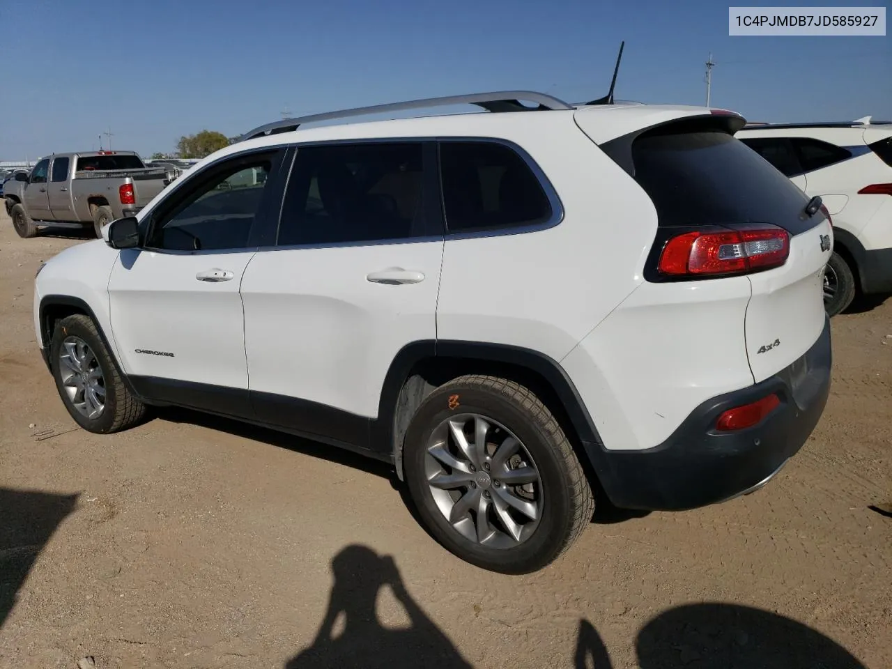 1C4PJMDB7JD585927 2018 Jeep Cherokee Limited