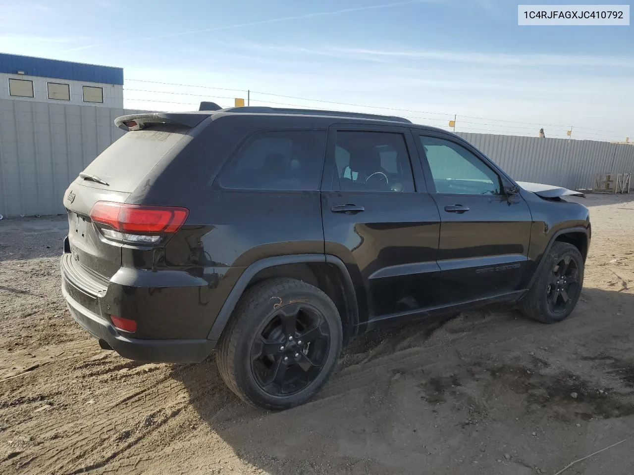 2018 Jeep Grand Cherokee Laredo VIN: 1C4RJFAGXJC410792 Lot: 73679404