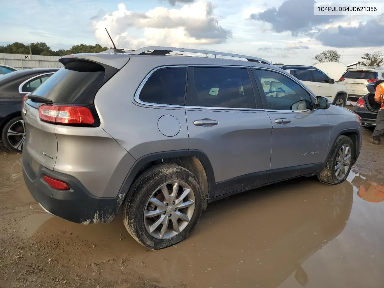 1C4PJLDB4JD621356 2018 Jeep Cherokee Limited