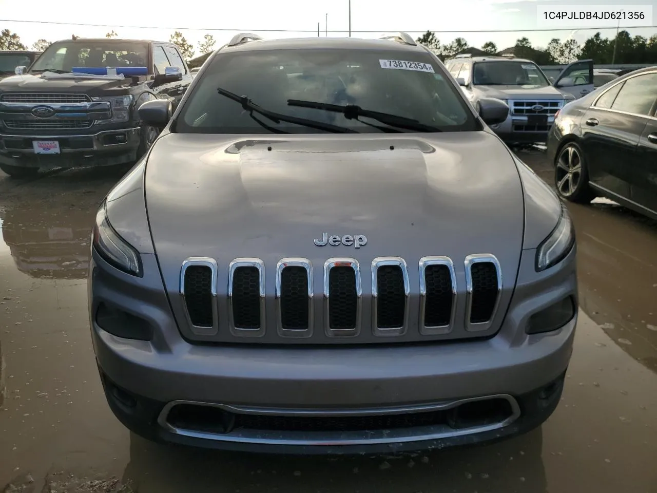 2018 Jeep Cherokee Limited VIN: 1C4PJLDB4JD621356 Lot: 73812354