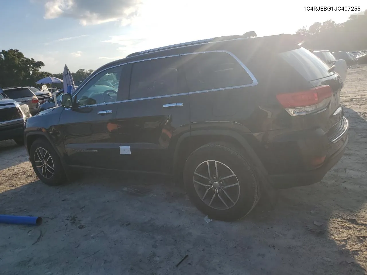 1C4RJEBG1JC407255 2018 Jeep Grand Cherokee Limited