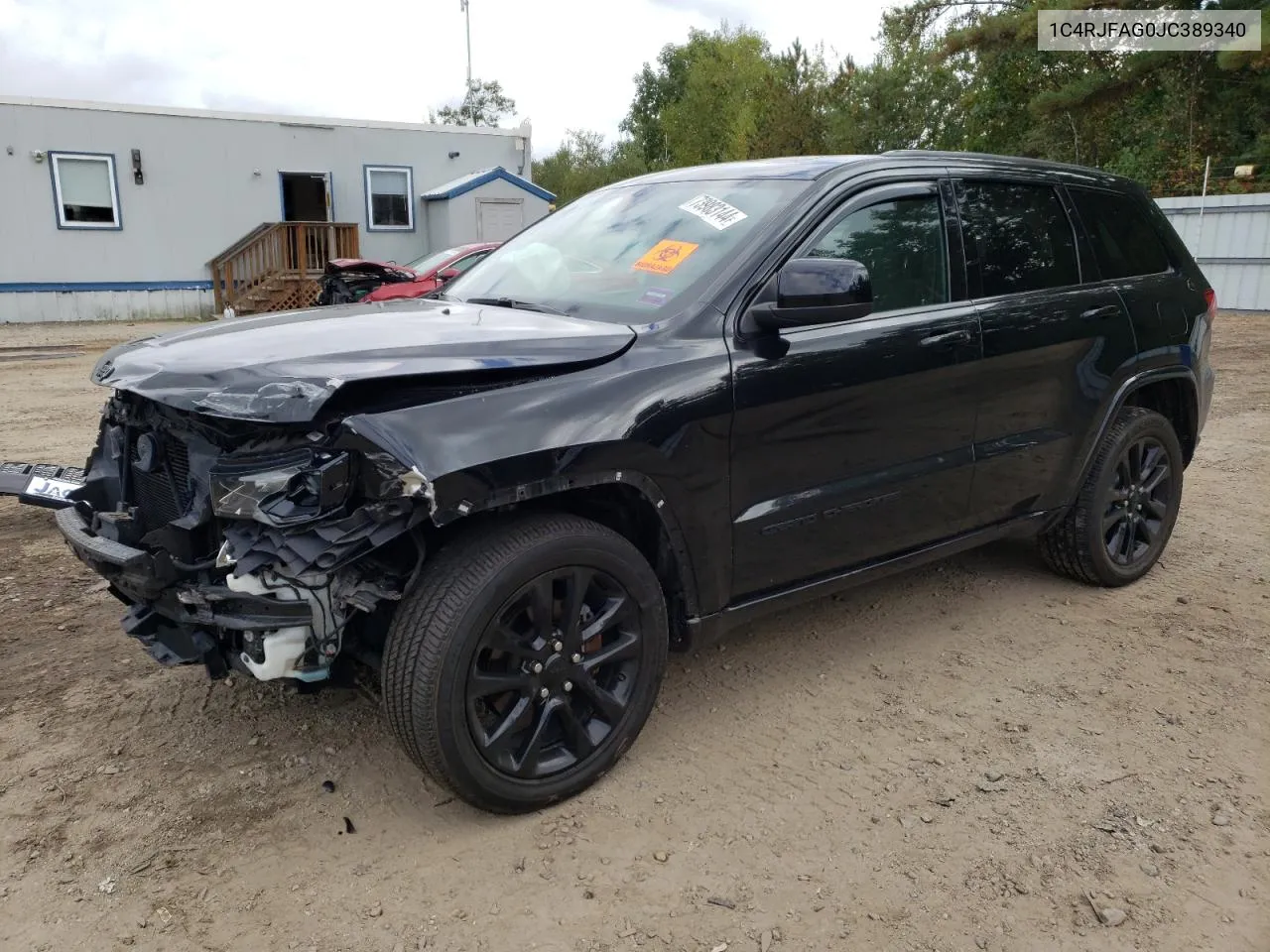 2018 Jeep Grand Cherokee Laredo VIN: 1C4RJFAG0JC389340 Lot: 73983144