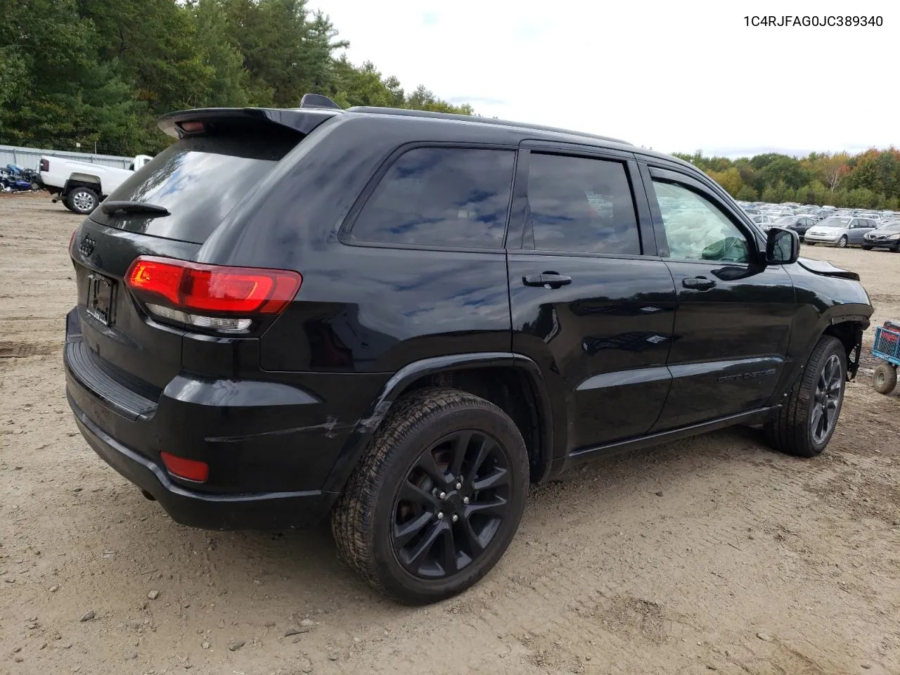 2018 Jeep Grand Cherokee Laredo VIN: 1C4RJFAG0JC389340 Lot: 73983144