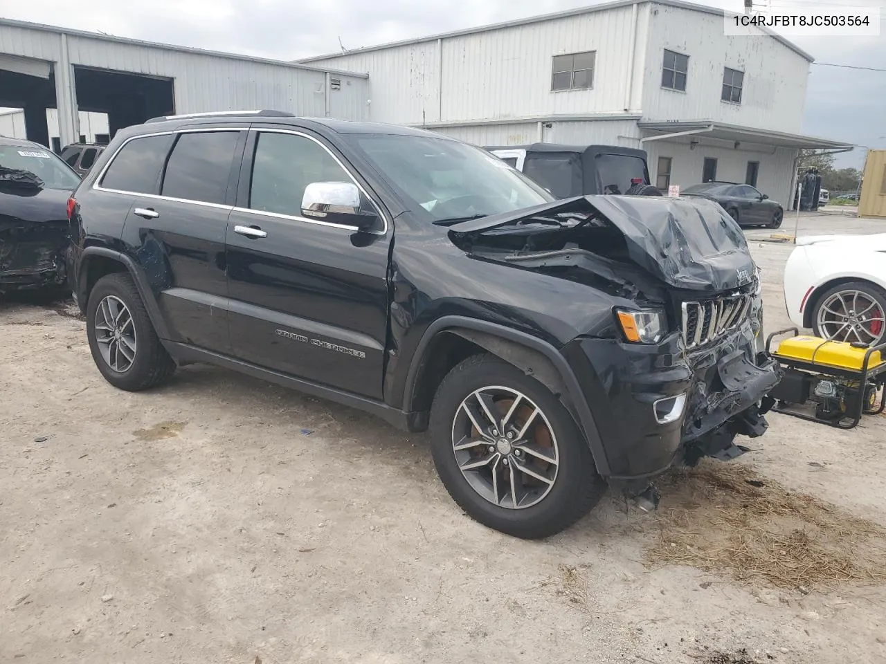 2018 Jeep Grand Cherokee Limited VIN: 1C4RJFBT8JC503564 Lot: 73991894