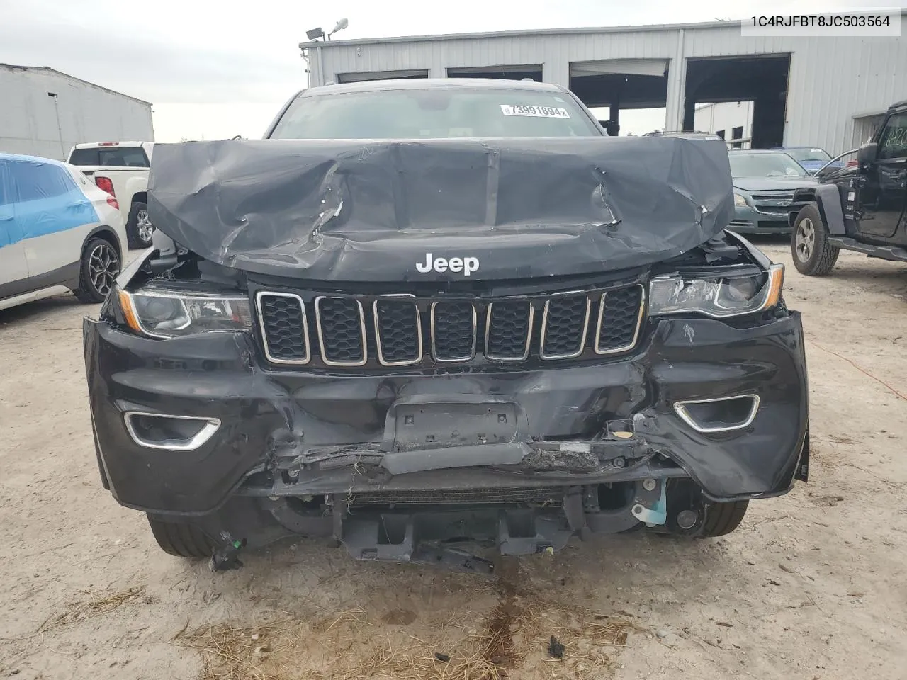 2018 Jeep Grand Cherokee Limited VIN: 1C4RJFBT8JC503564 Lot: 73991894