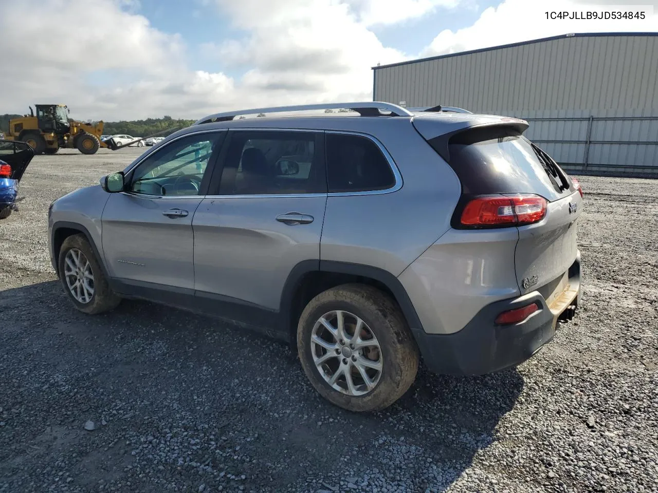 2018 Jeep Cherokee Latitude Plus VIN: 1C4PJLLB9JD534845 Lot: 74026234