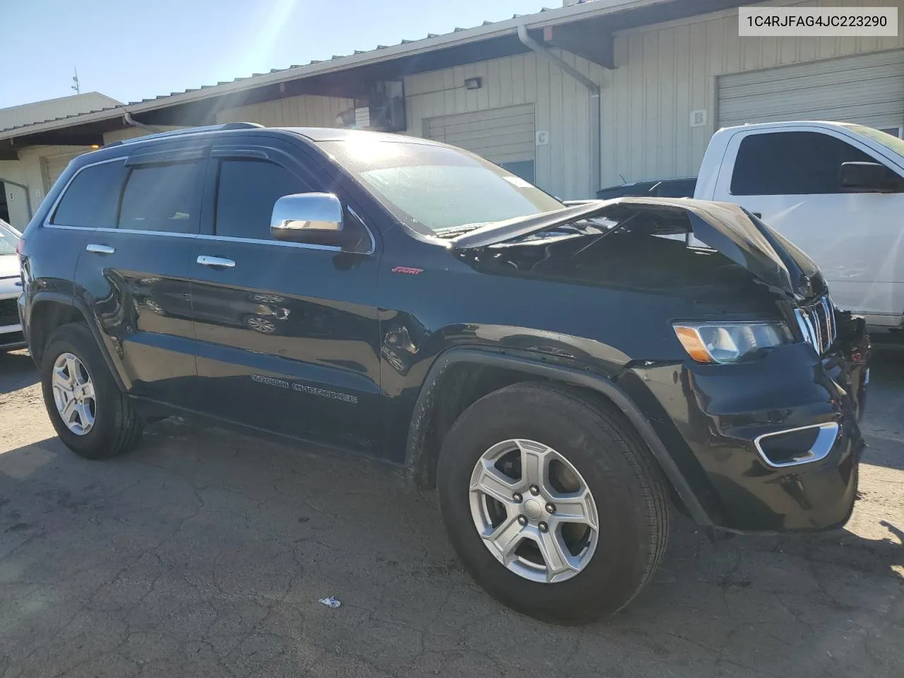 2018 Jeep Grand Cherokee Laredo VIN: 1C4RJFAG4JC223290 Lot: 74288124