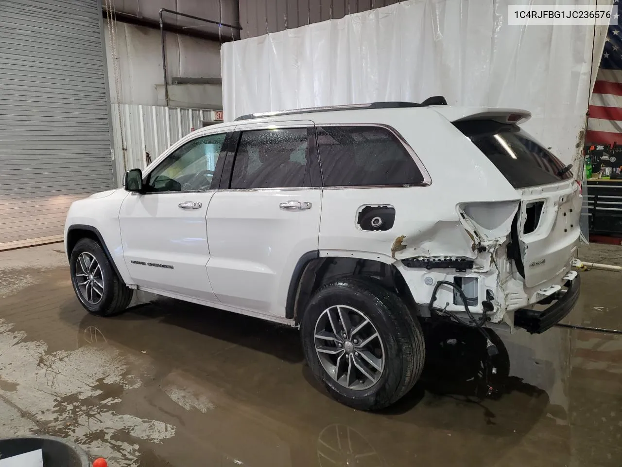 2018 Jeep Grand Cherokee Limited VIN: 1C4RJFBG1JC236576 Lot: 74325994