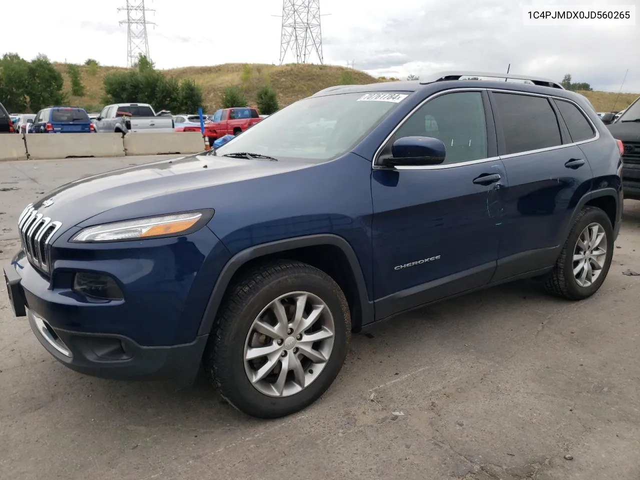 1C4PJMDX0JD560265 2018 Jeep Cherokee Limited