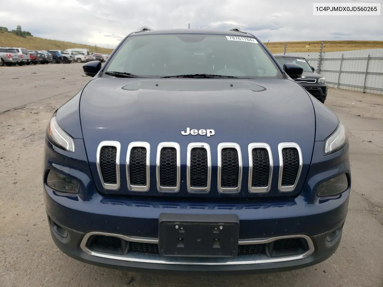 2018 Jeep Cherokee Limited VIN: 1C4PJMDX0JD560265 Lot: 74515904