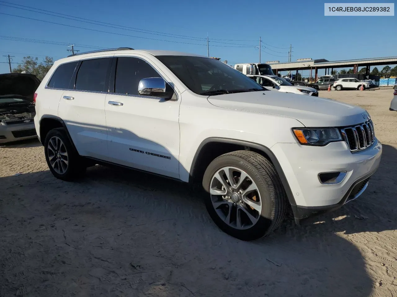 2018 Jeep Grand Cherokee Limited VIN: 1C4RJEBG8JC289382 Lot: 74517464