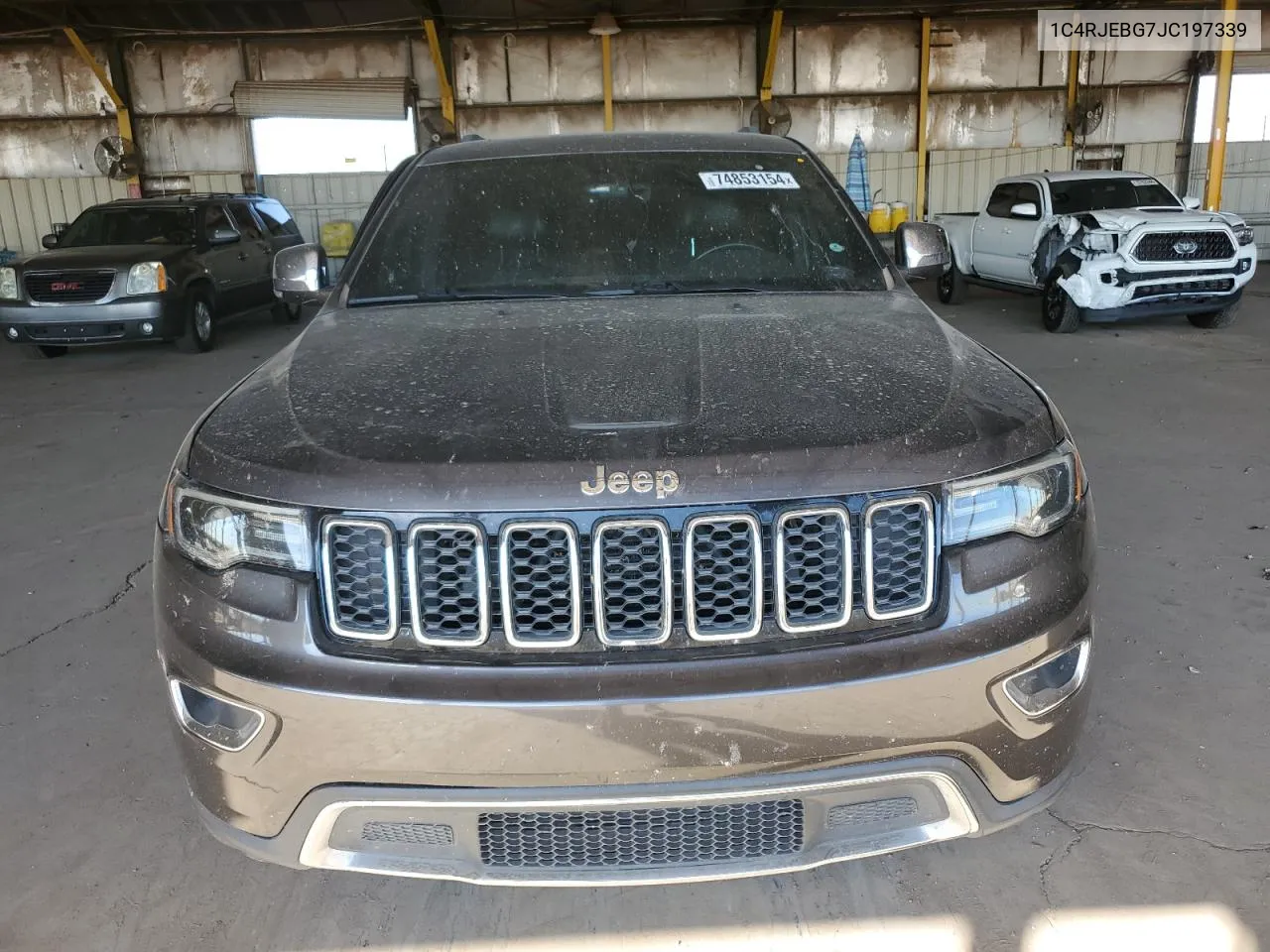 2018 Jeep Grand Cherokee Limited VIN: 1C4RJEBG7JC197339 Lot: 74853154