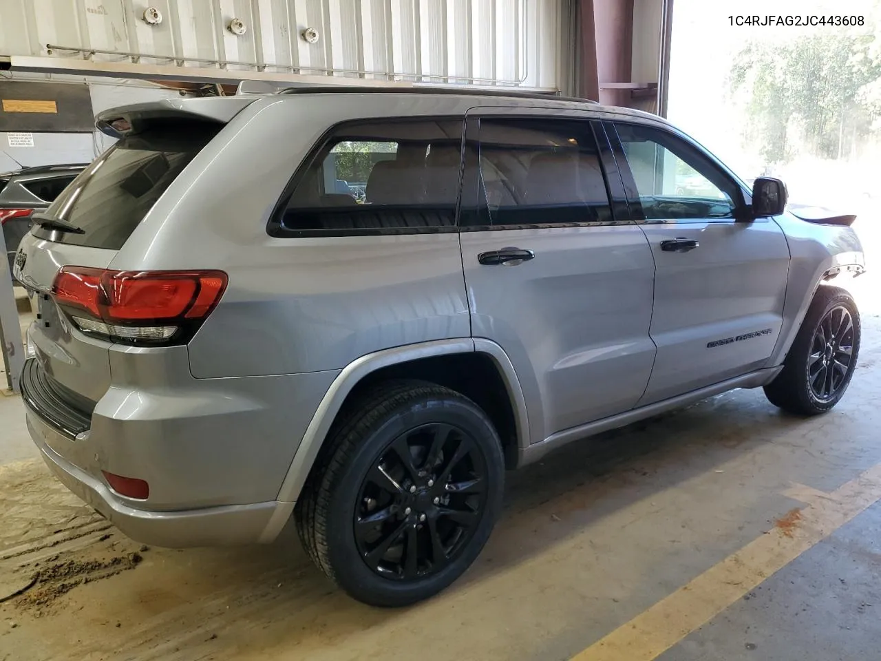 2018 Jeep Grand Cherokee Laredo VIN: 1C4RJFAG2JC443608 Lot: 75136204