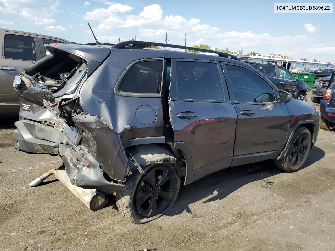 2018 Jeep Cherokee Latitude VIN: 1C4PJMCB3JD589622 Lot: 75349034