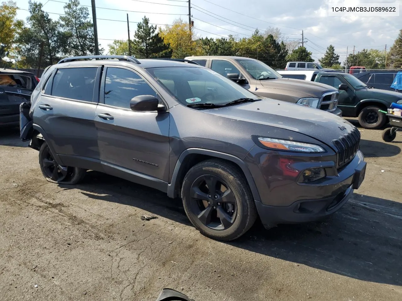 2018 Jeep Cherokee Latitude VIN: 1C4PJMCB3JD589622 Lot: 75349034