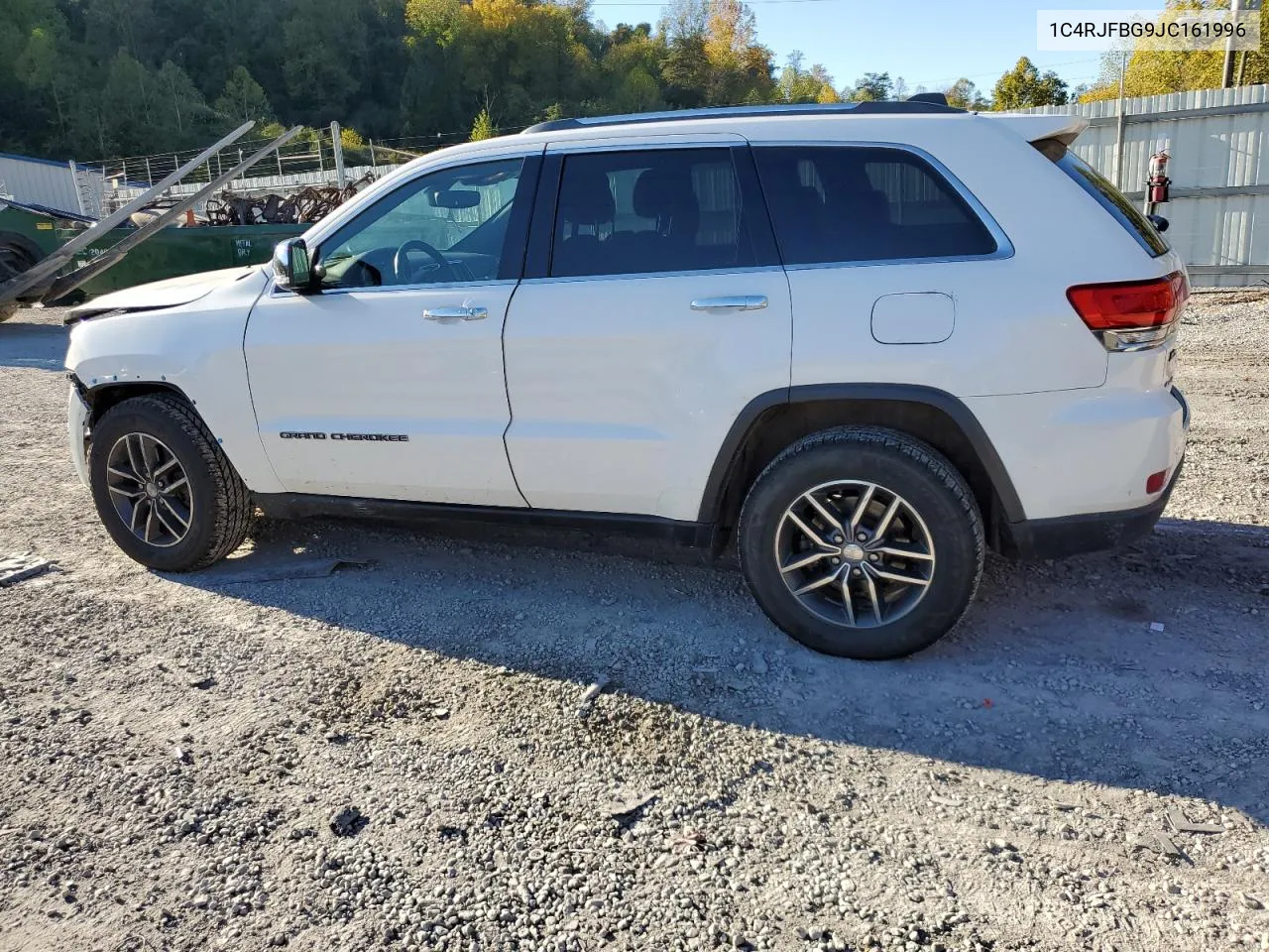 2018 Jeep Grand Cherokee Limited VIN: 1C4RJFBG9JC161996 Lot: 75419284