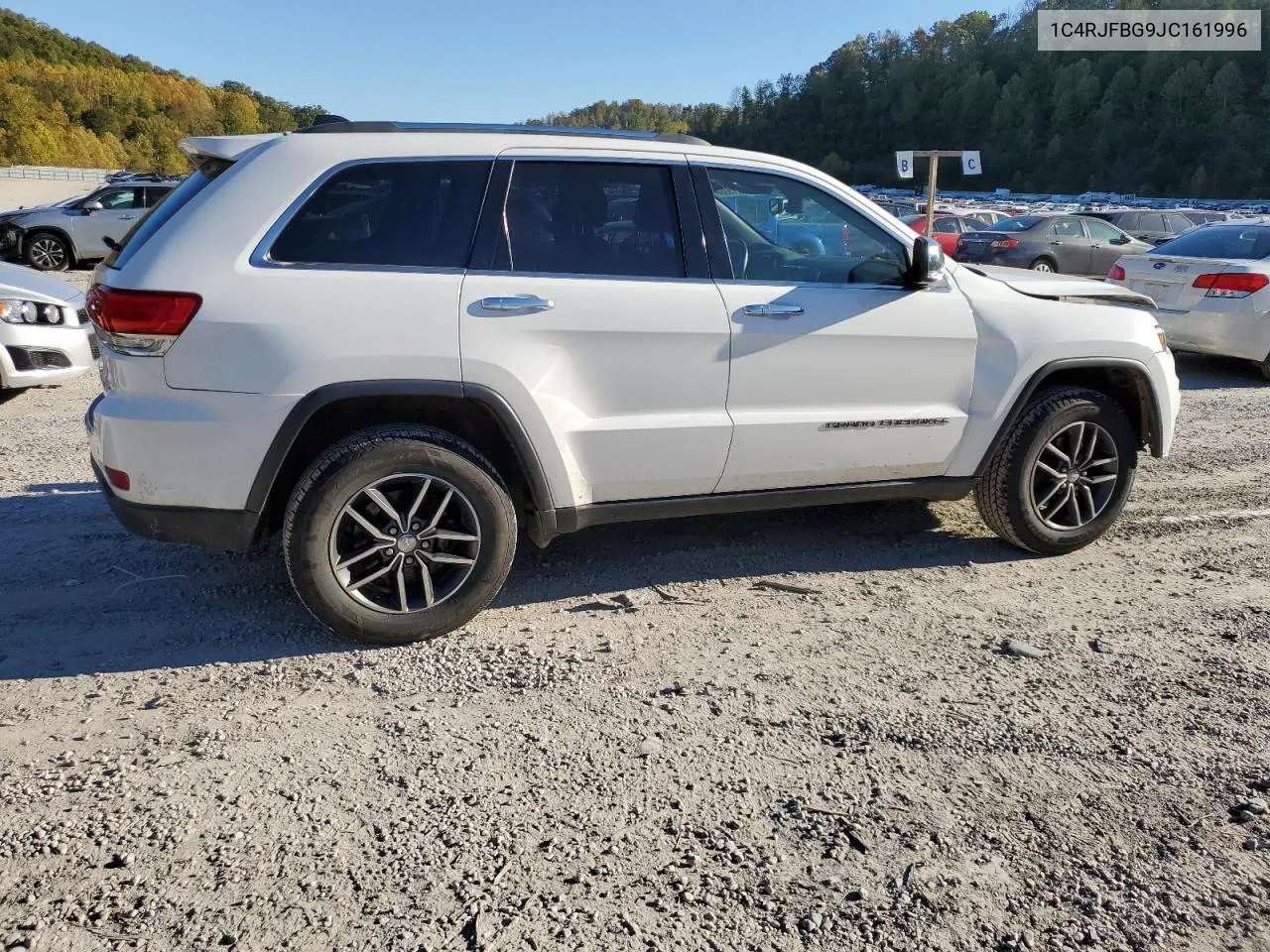 2018 Jeep Grand Cherokee Limited VIN: 1C4RJFBG9JC161996 Lot: 75419284